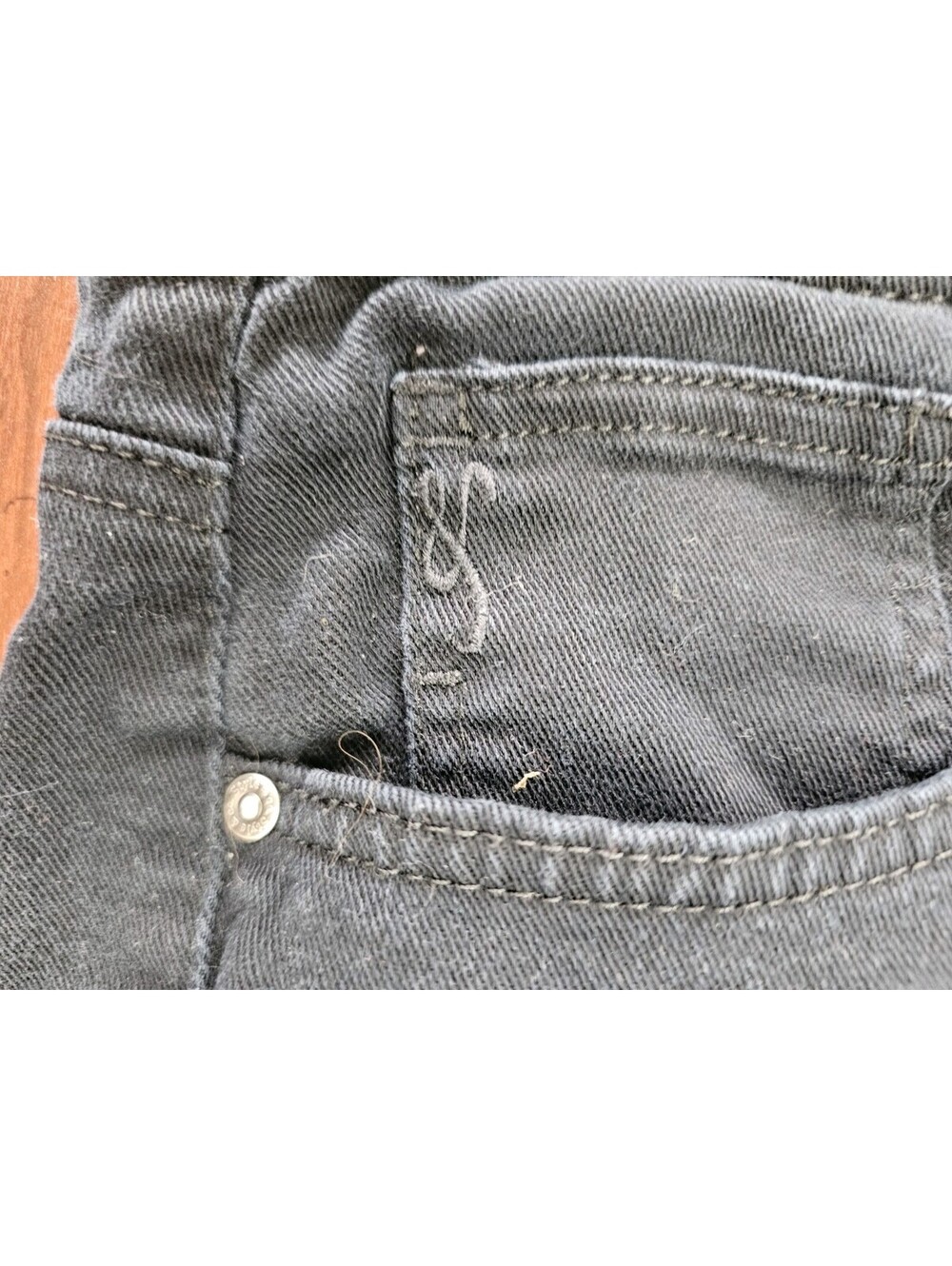 Style & Co Womens 20W Black Straight Leg Jeans Plus Size Stretch Denim Mid Rise - Picture 2 of 9